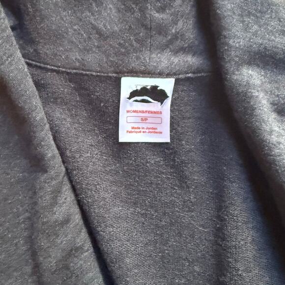 The North Face Tadasana Belted Wrap Cardigan Size SMALL Grey - Picture 7 of 12